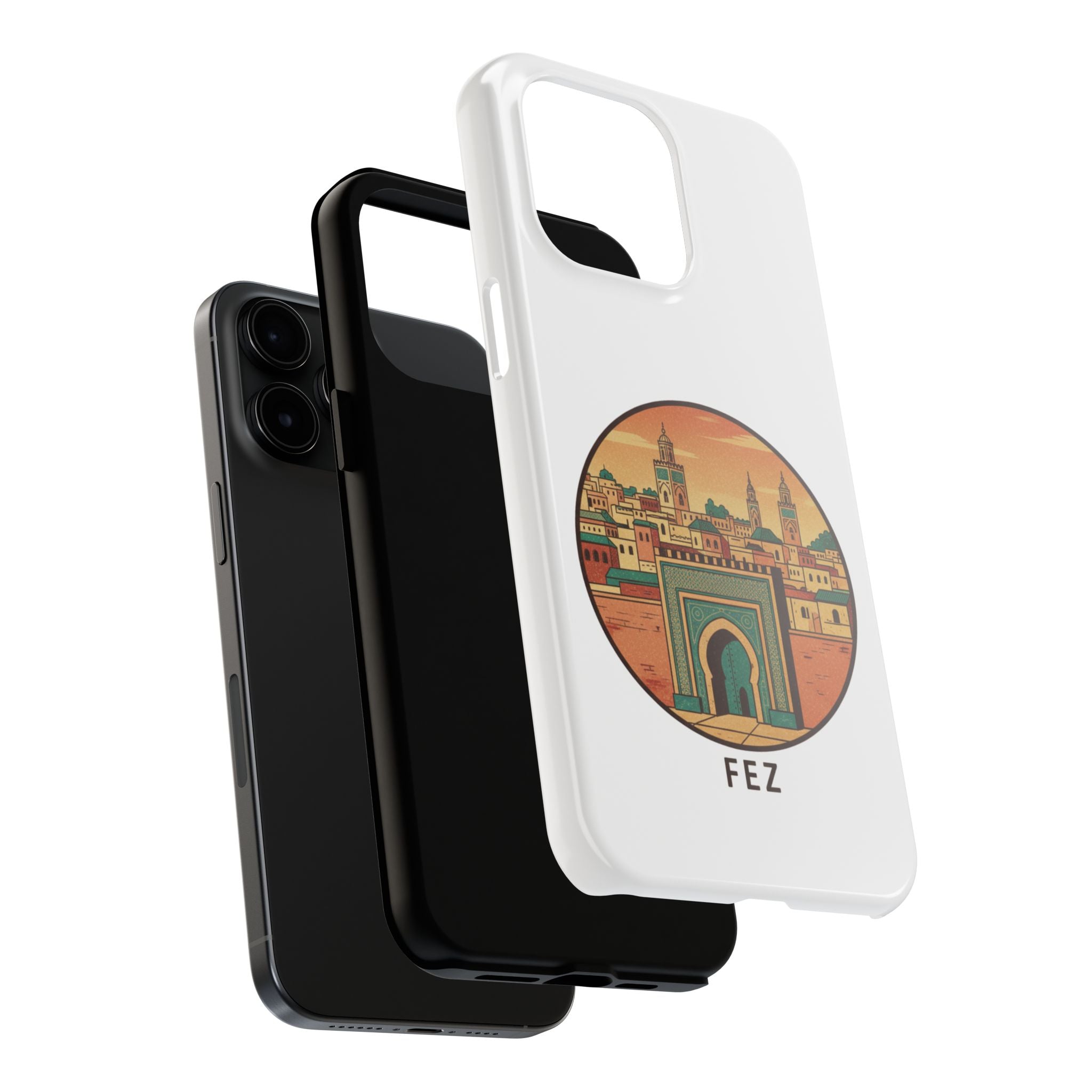 Fez City Tough Phone Case — Moroccan Archway Travel Phone Case
