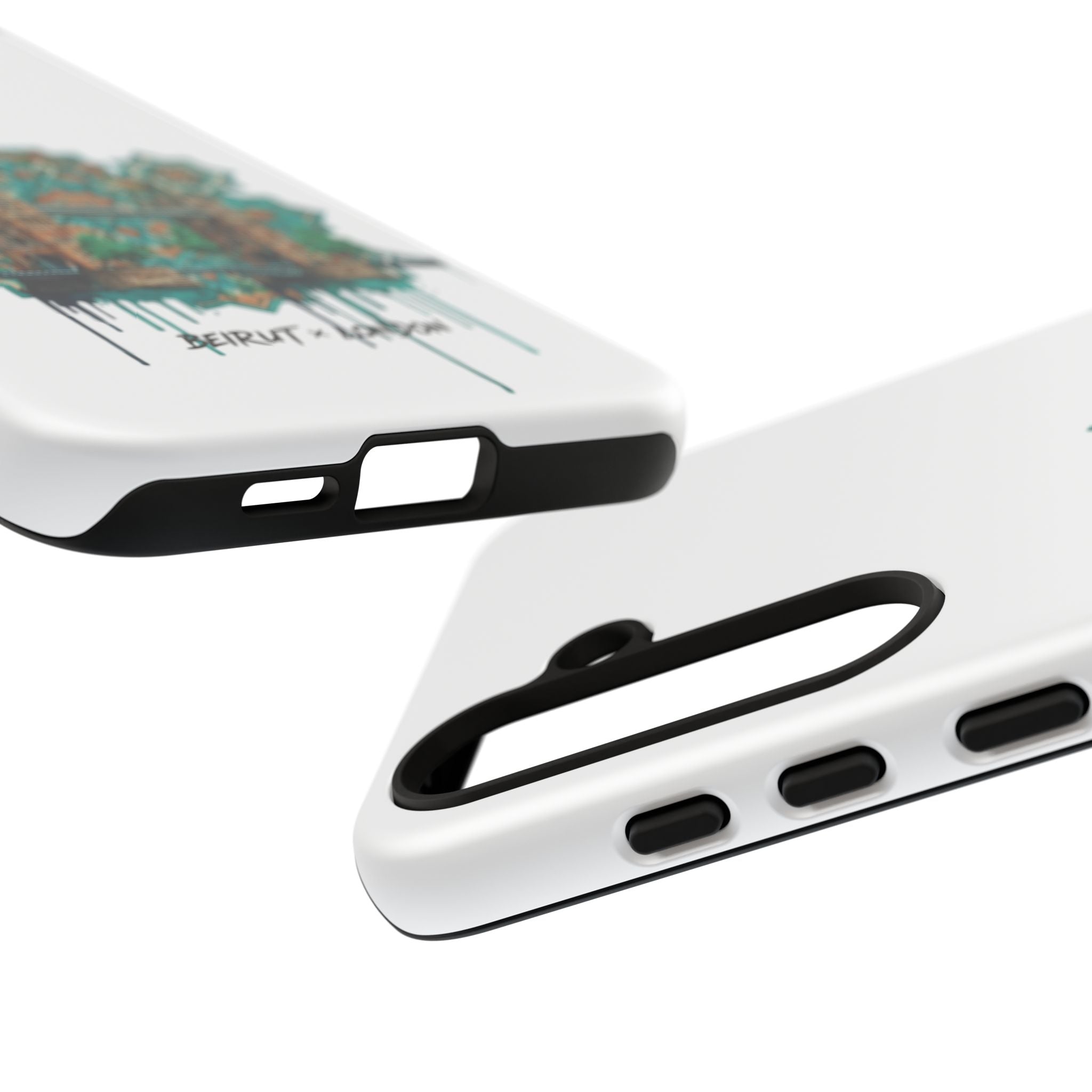 Beirut x London Ornate Phone Case — Turquoise Mosaic Gateway Design