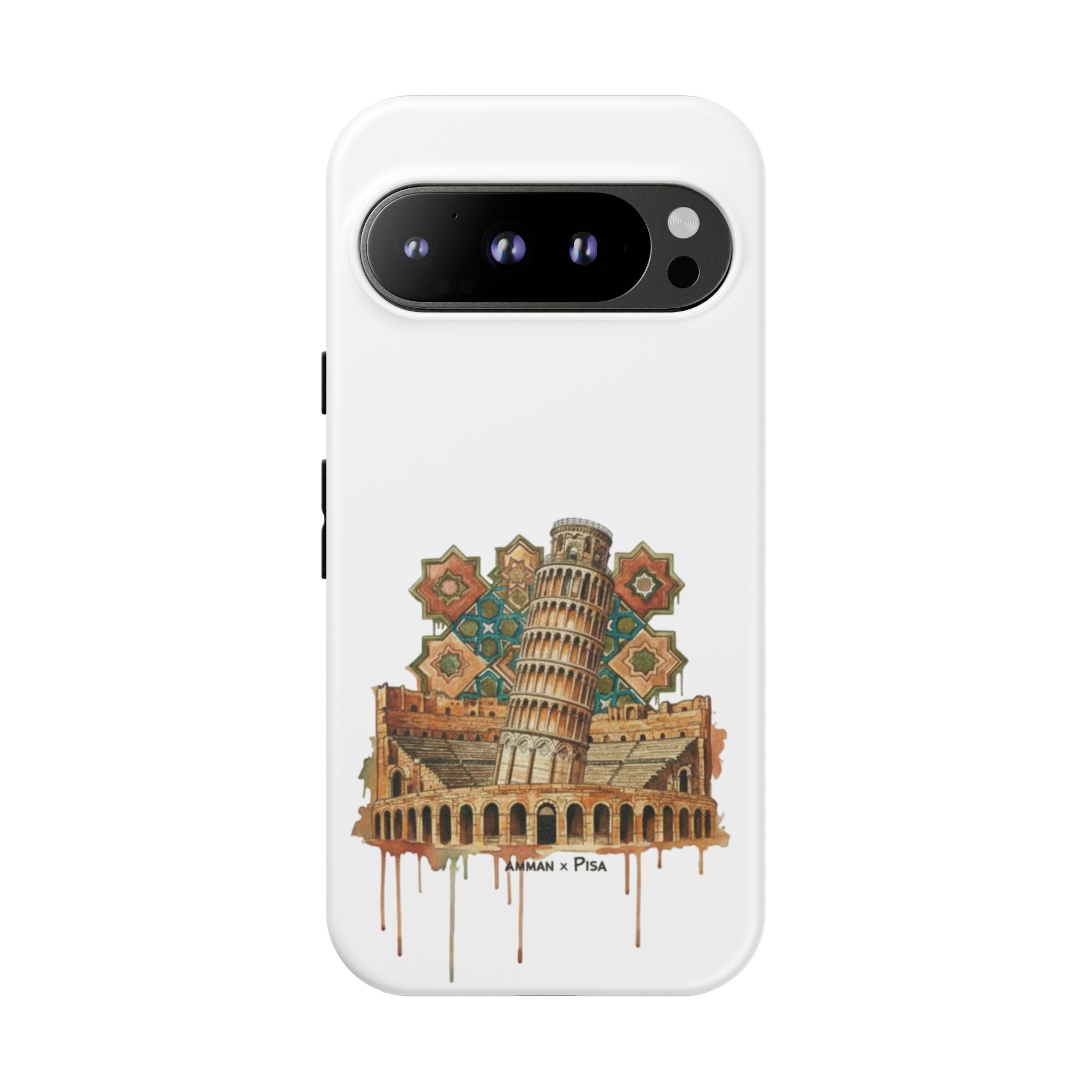 Leaning Tower Tough Phone Case — Vintage Pisa Travel Design