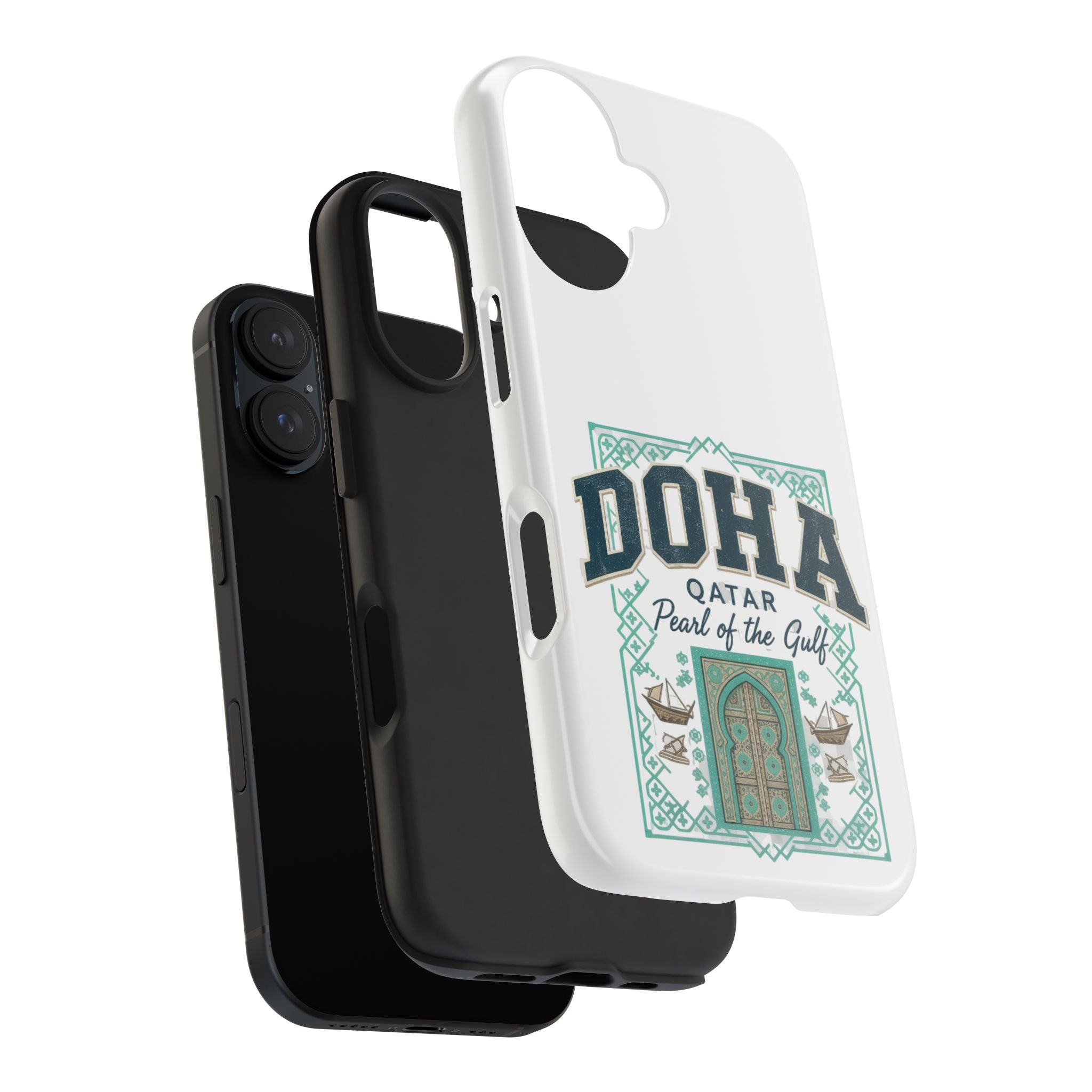 Doha Phone Case — Qatar 'Pearl of the Gulf' Protective Tough Case