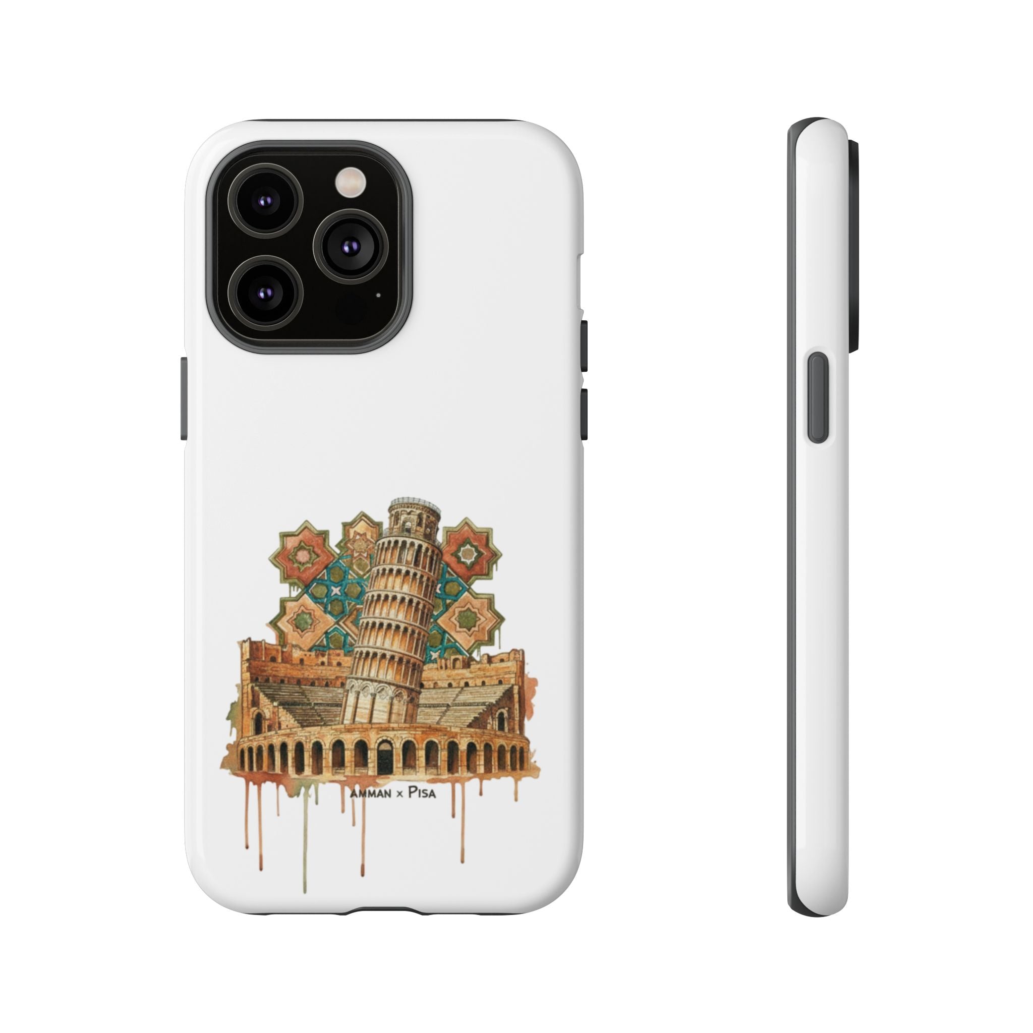 Leaning Tower Tough Phone Case — Vintage Pisa Travel Design