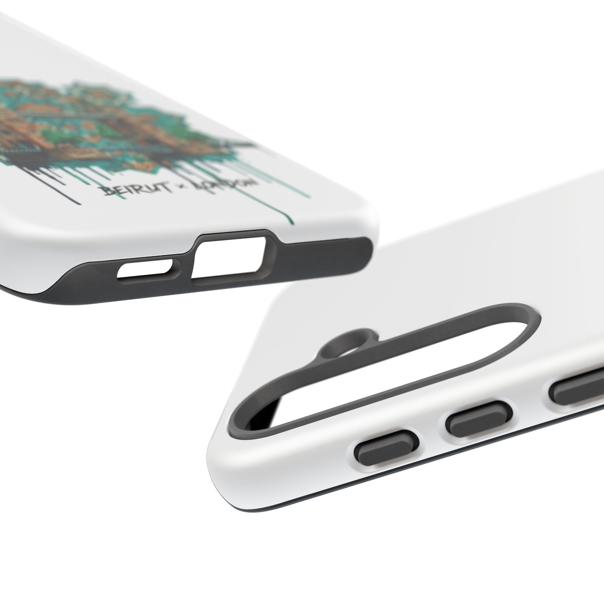 Beirut x London Ornate Phone Case — Turquoise Mosaic Gateway Design