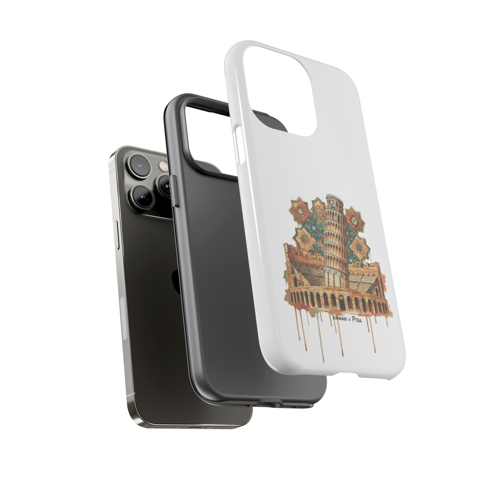 Leaning Tower Tough Phone Case — Vintage Pisa Travel Design