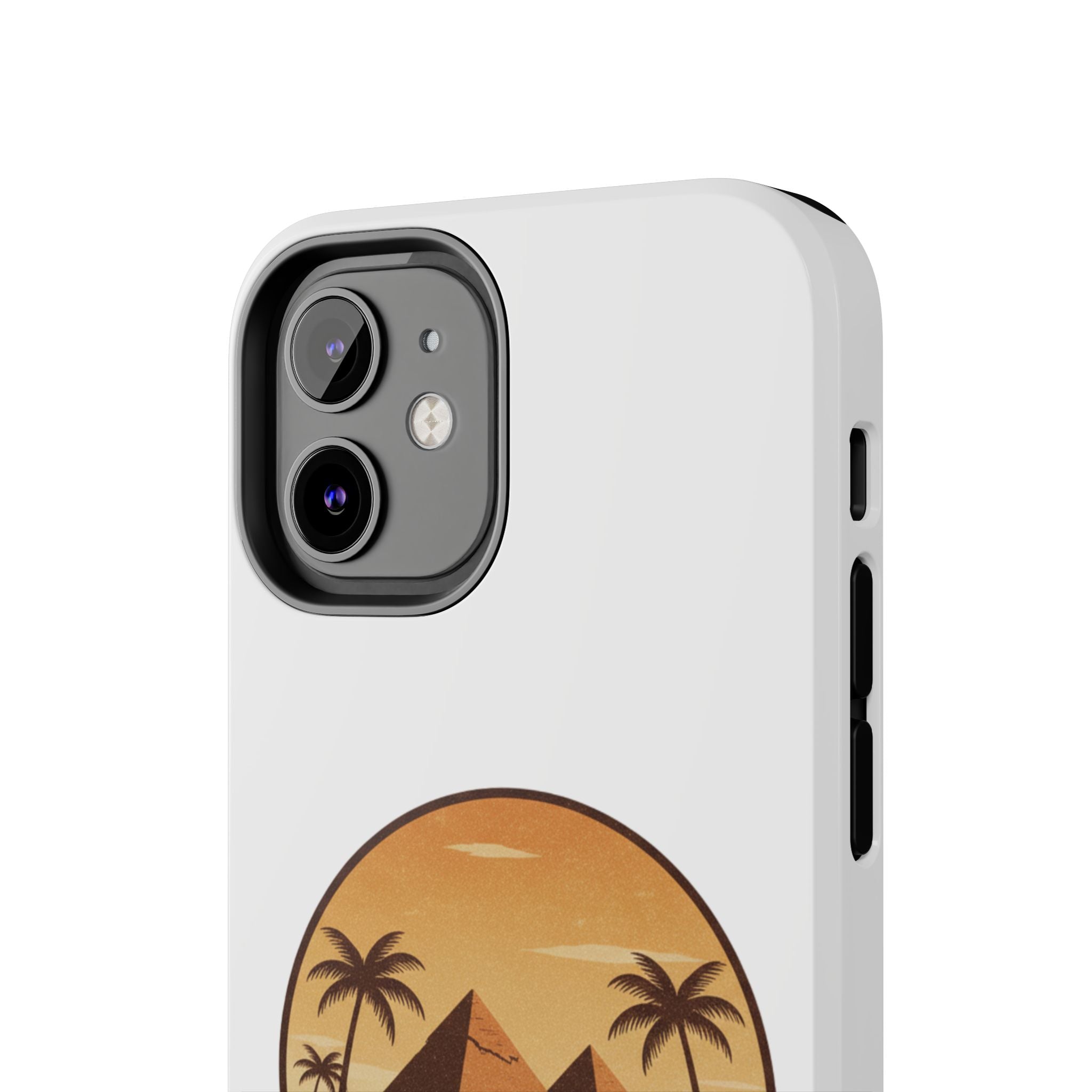 Cairo Pyramids Tough Phone Case — Vintage Egypt Travel iPhone/Android Protective Cover