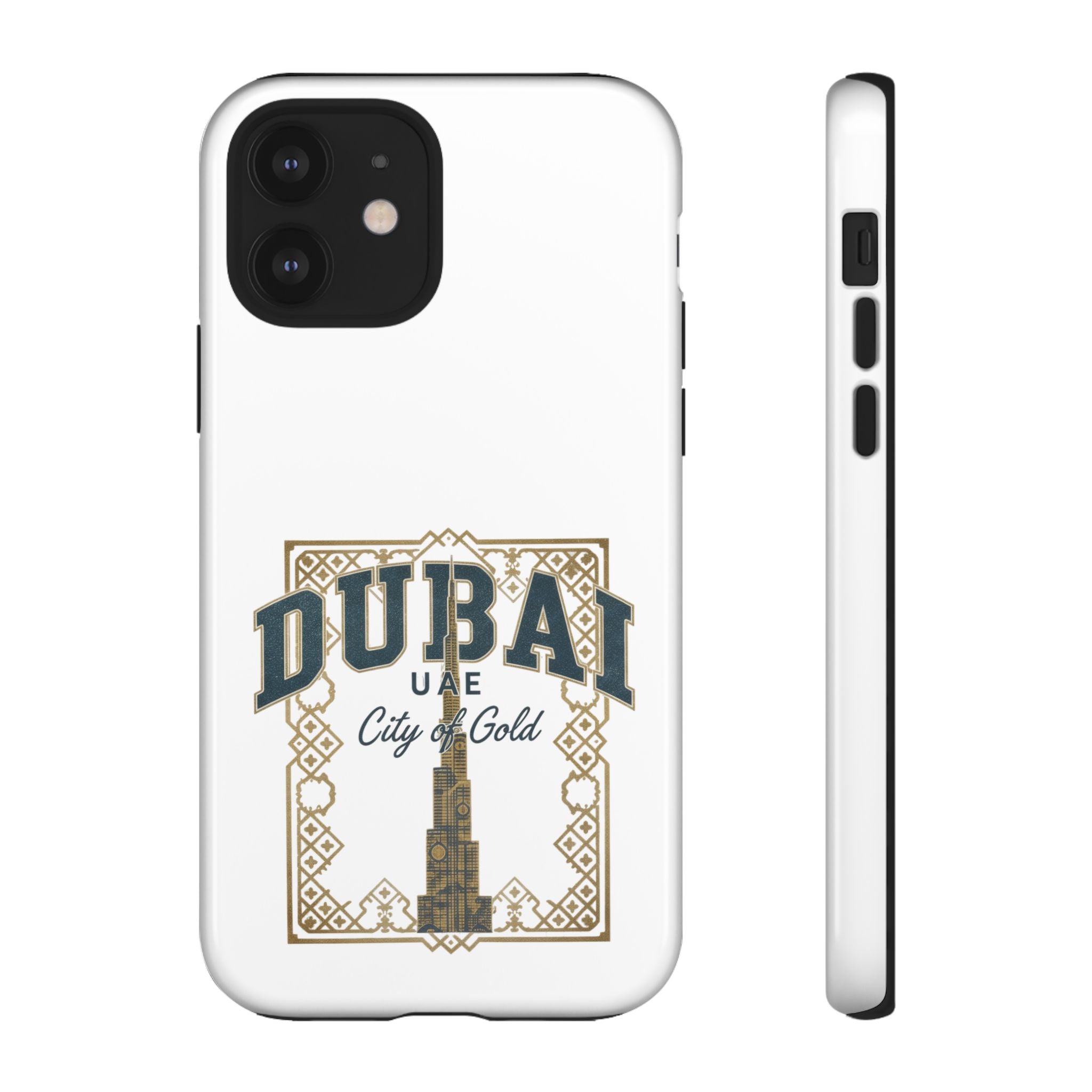Dubai City of Gold Tough Phone Case — Protective Travel Phone Cover