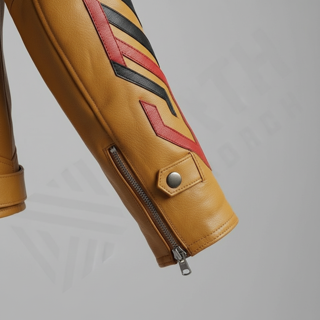 Mustard Leather Jacket