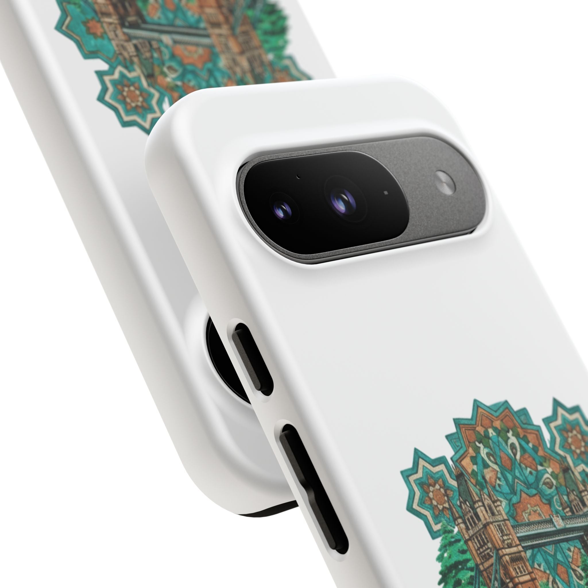 Beirut x London Ornate Phone Case — Turquoise Mosaic Gateway Design