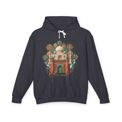 Beirut Souk Floral Hoodie — Lebanon Architectural Art Pullover
