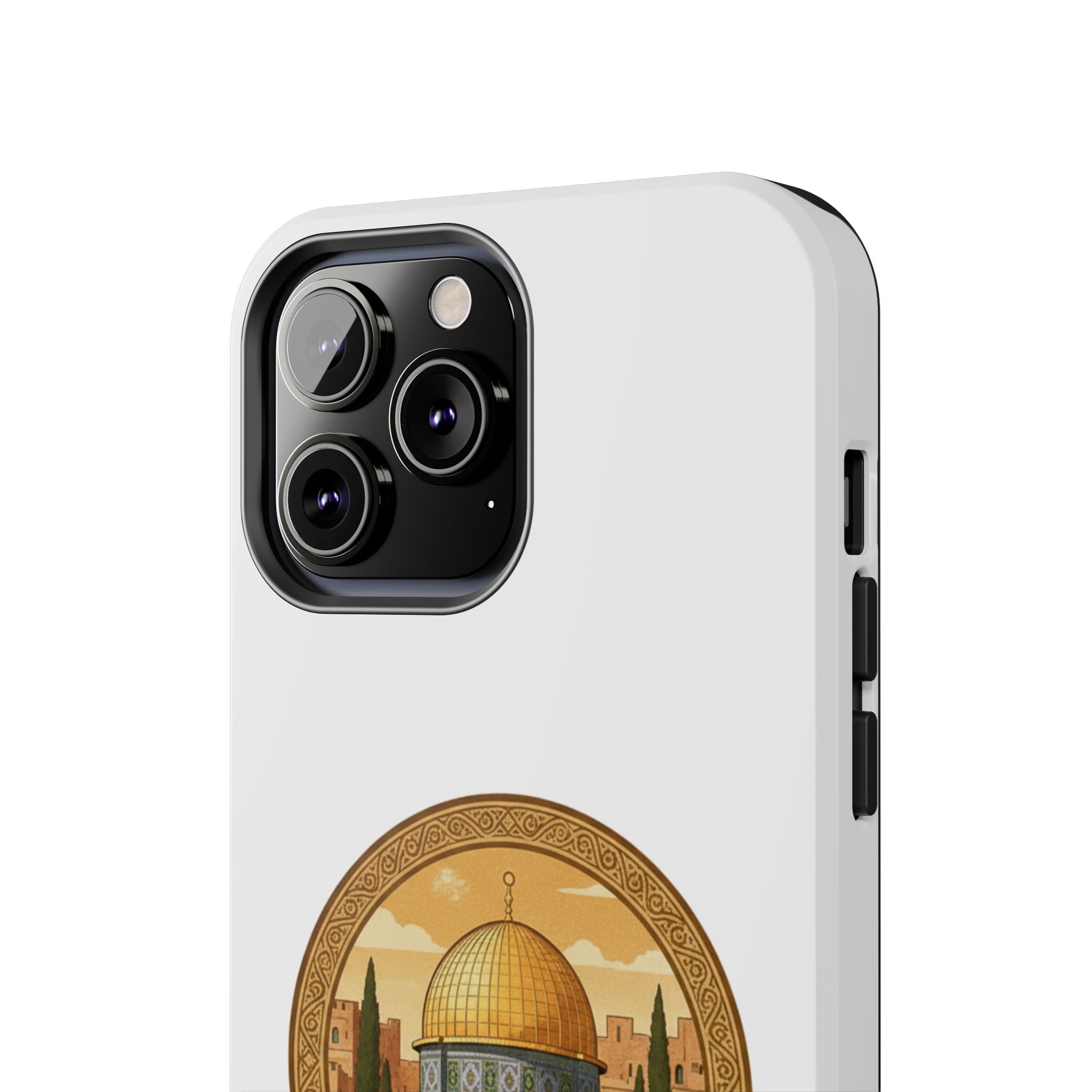 Jerusalem Dome Tough Phone Case — Golden Dome of the Rock Illustration