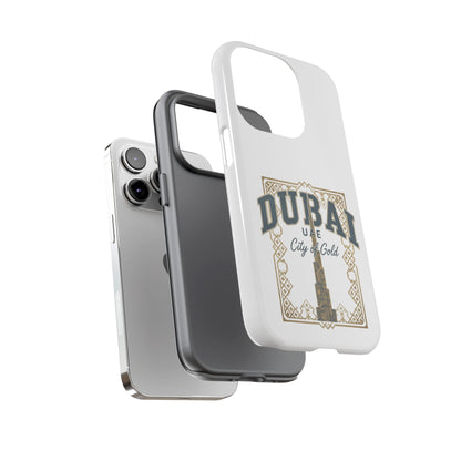 Dubai City of Gold Tough Phone Case — Protective Travel Phone Cover