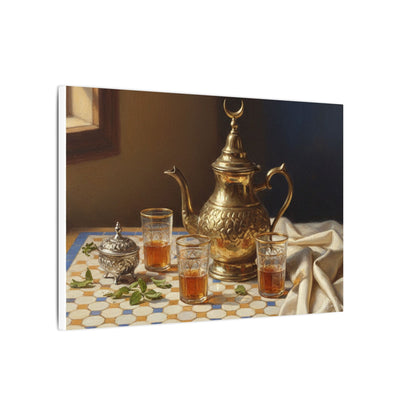 Moroccan Tea Still Life Canvas
