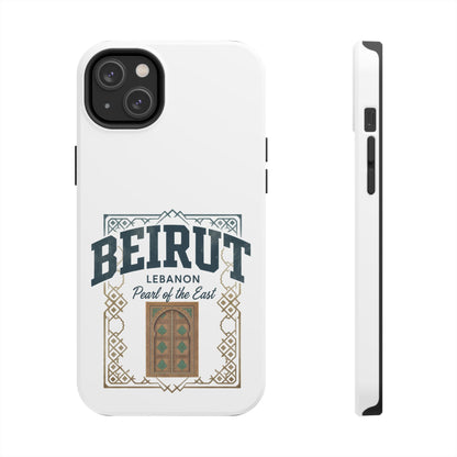 Beirut Lebanon Tough Phone Case — 'Pearl of the East' Vintage Door Design