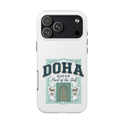 Étui de téléphone Doha — Qatar « Perle du Golfe » Étui de protection robuste