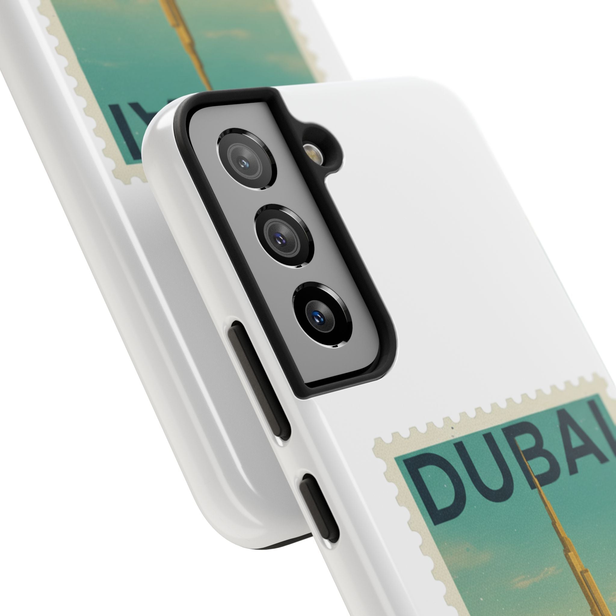 Dubai Postage Stamp Phone Case — Travel-Inspired Tough iPhone Case