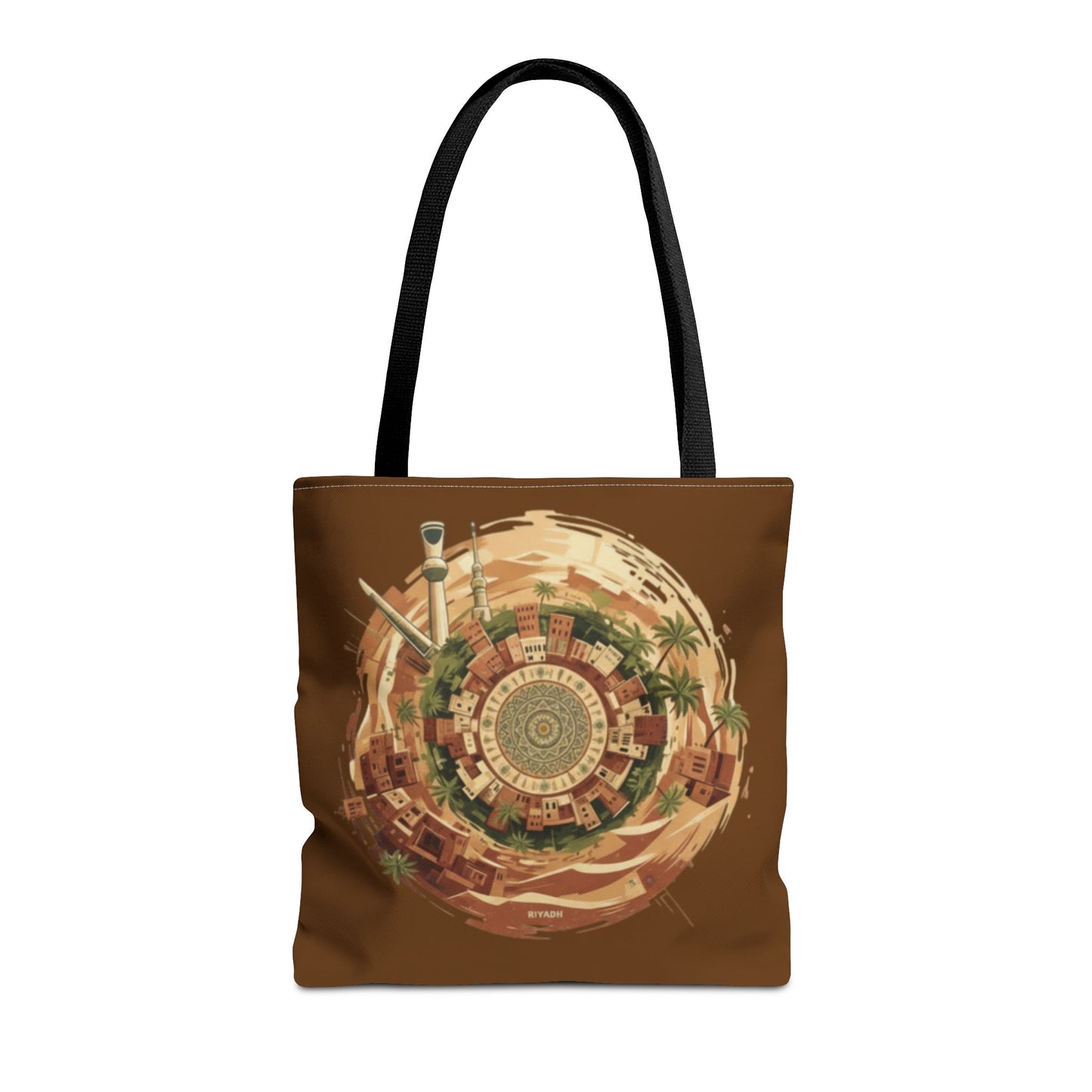 Desert Oasis Circular Art Tote