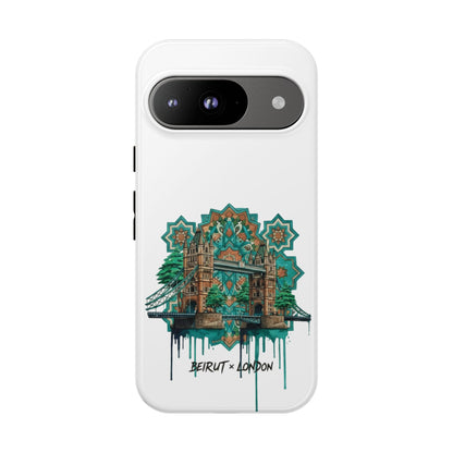 Beirut x London Ornate Phone Case — Turquoise Mosaic Gateway Design