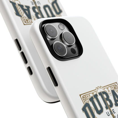 Dubai City of Gold Tough Phone Case — Protective Travel Phone Cover