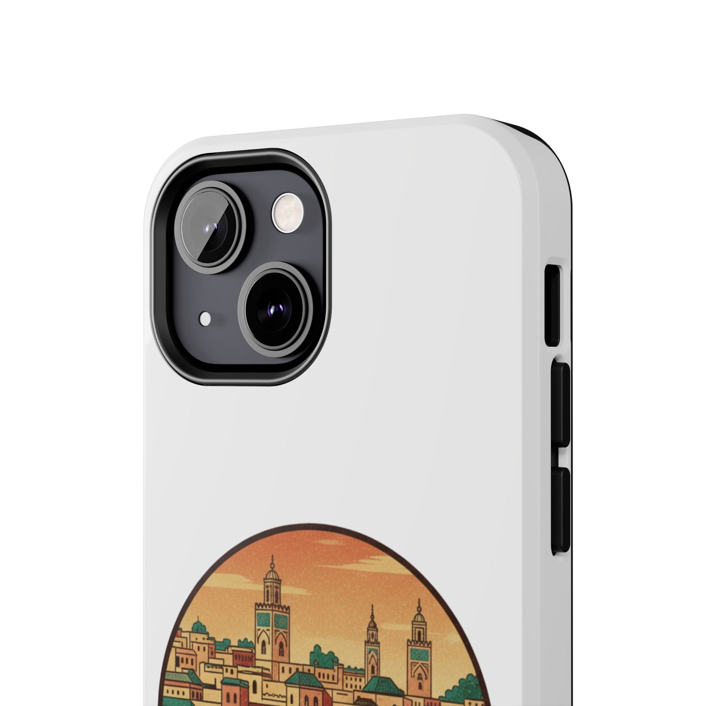 Étui de téléphone résistant Fez City — Étui de téléphone de voyage motif arche marocaine