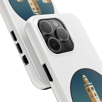 Coque de téléphone motif paysage urbain de Tunis — Coque de protection résistante pour iPhone