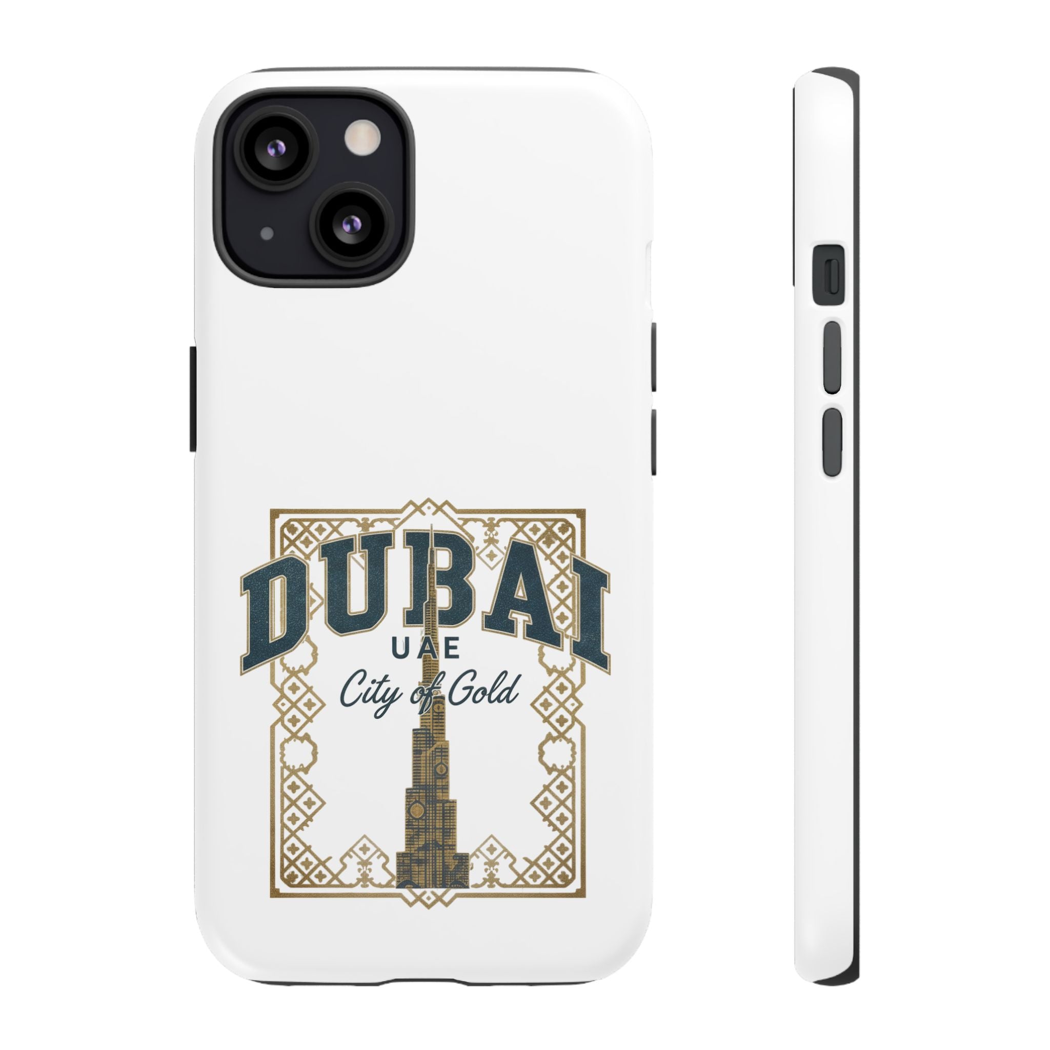 Dubai City of Gold Tough Phone Case — Protective Travel Phone Cover