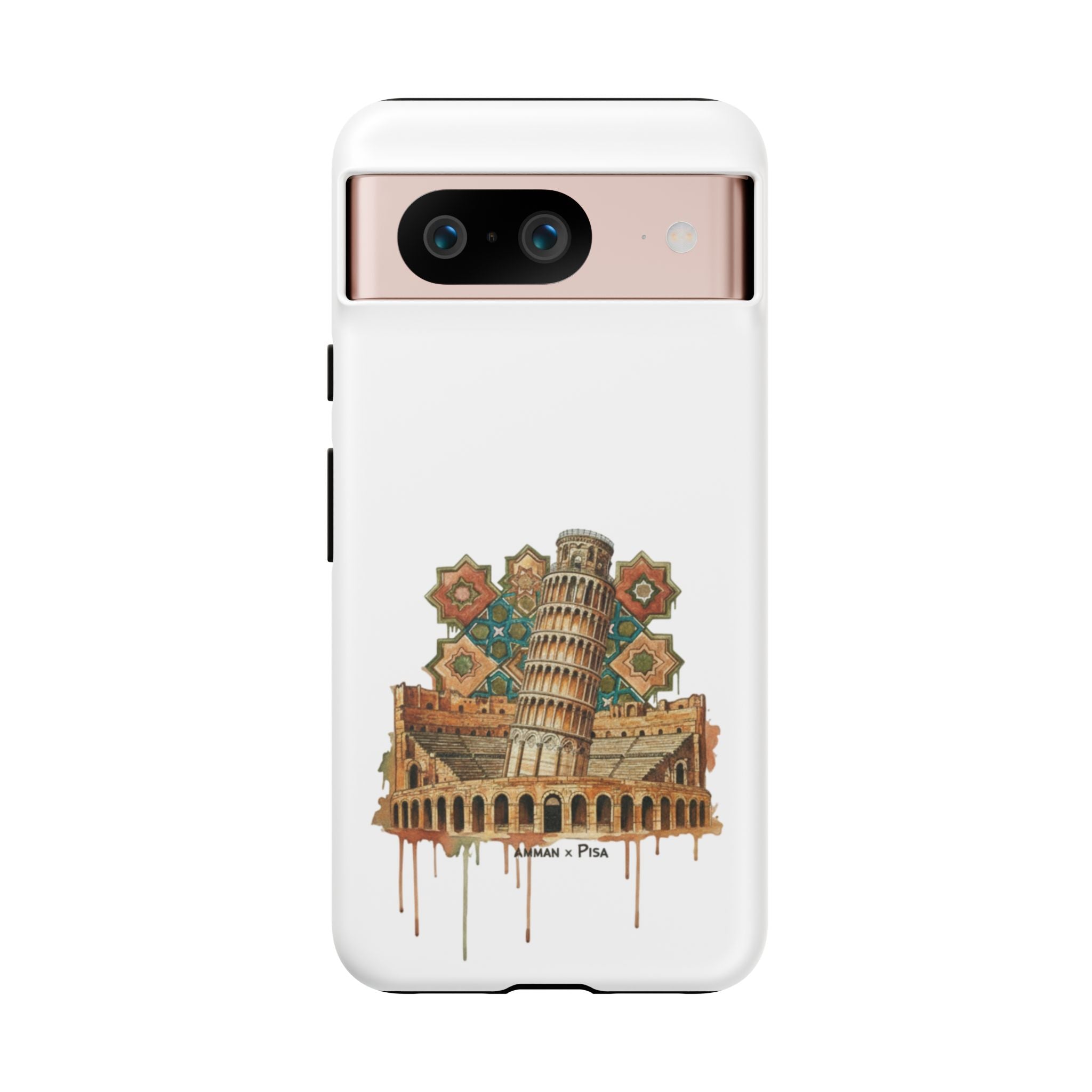 Leaning Tower Tough Phone Case — Vintage Pisa Travel Design