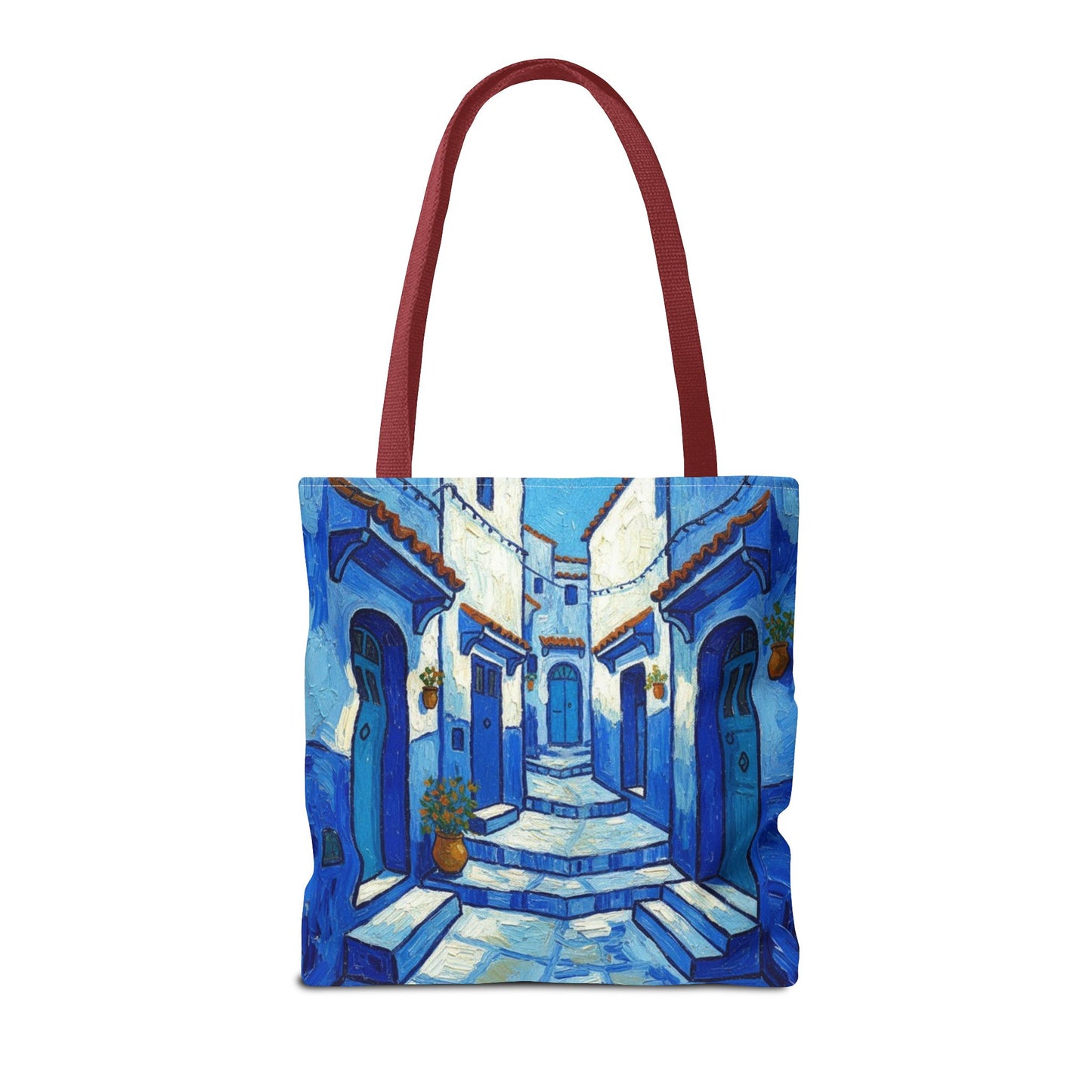 Mediterranean Blue Alley Tote