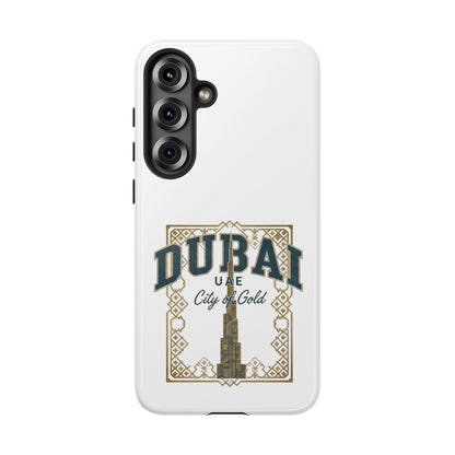 Dubai City of Gold Tough Phone Case — Protective Travel Phone Cover