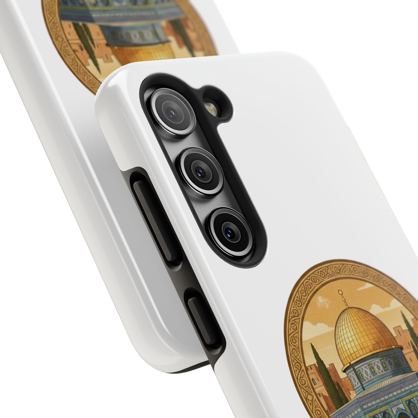 Jerusalem Dome Tough Phone Case — Golden Dome of the Rock Illustration