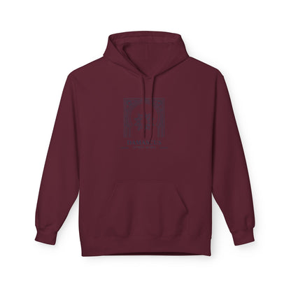 Damascus Heritage Hoodie — Minimal Middle Eastern Motif