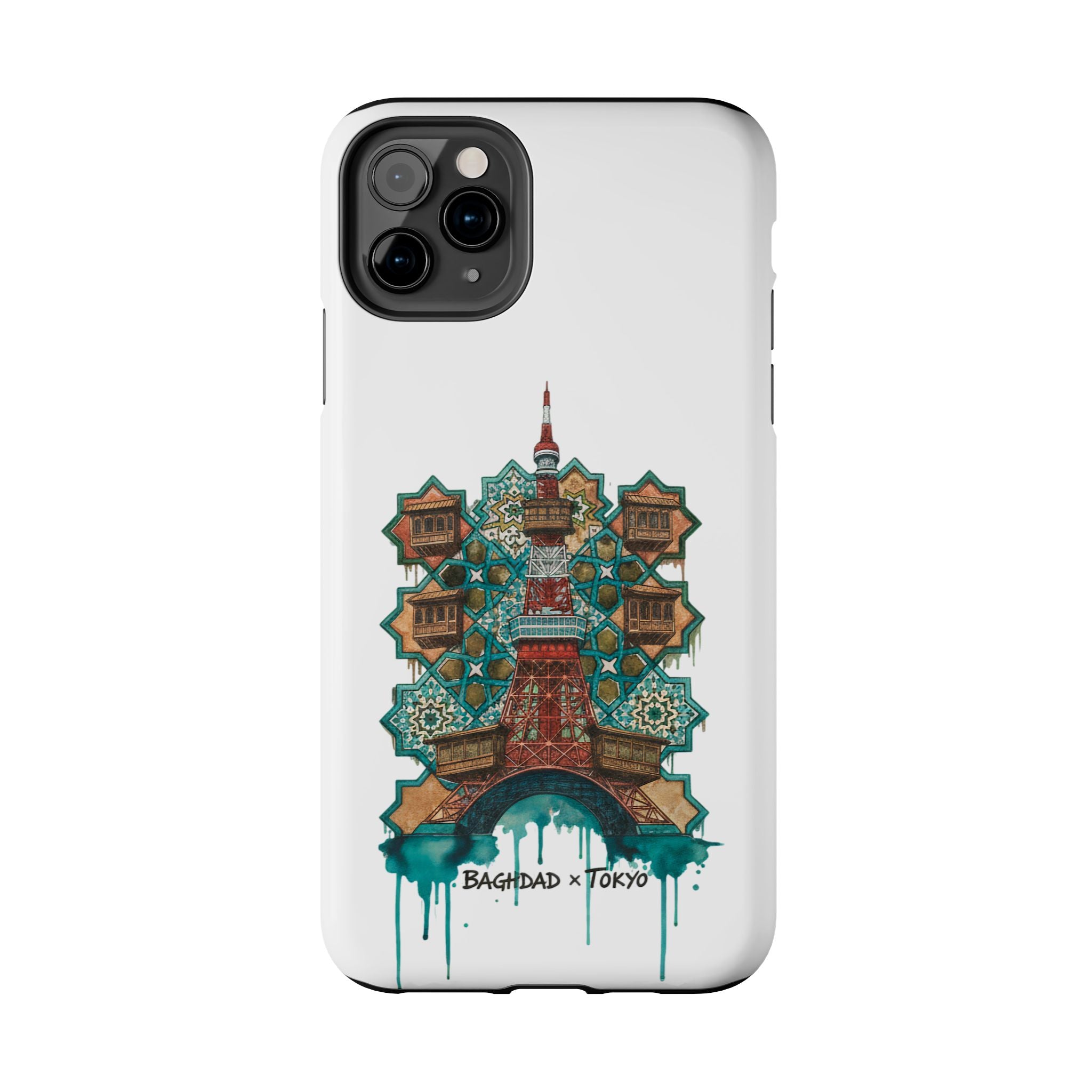 Tough Phone Case — Baghdad x Tokyo Fusion Artwork