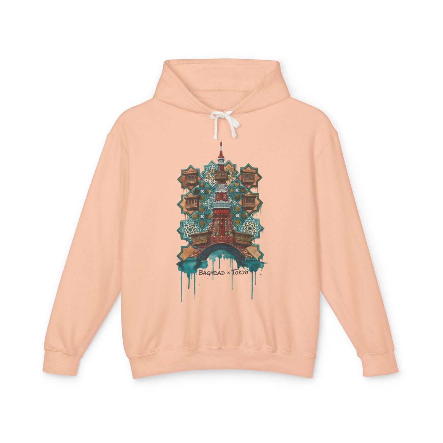 Vintage Amsterdam Canal Tower Hoodie — "Haarlem - Holland" Graphic Pullover