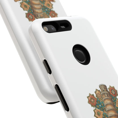 Leaning Tower Tough Phone Case — Vintage Pisa Travel Design