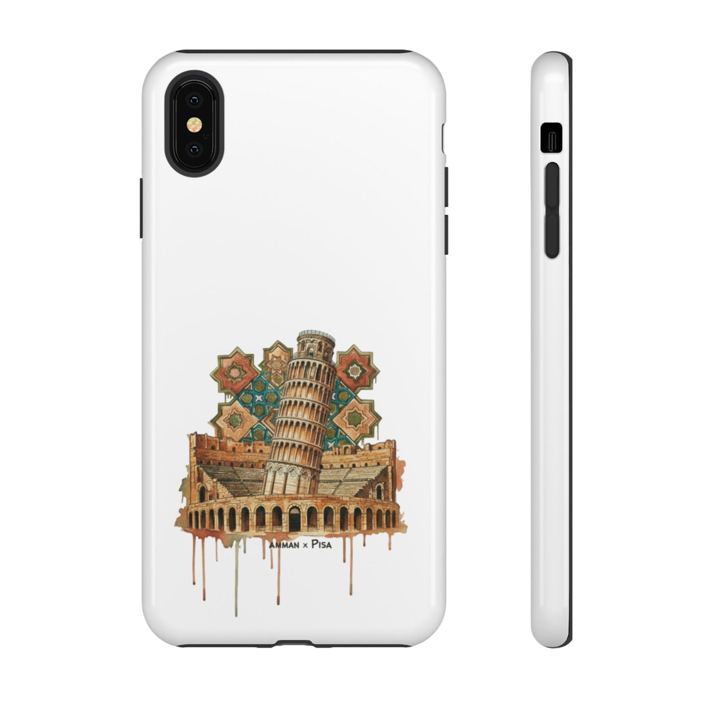 Leaning Tower Tough Phone Case — Vintage Pisa Travel Design