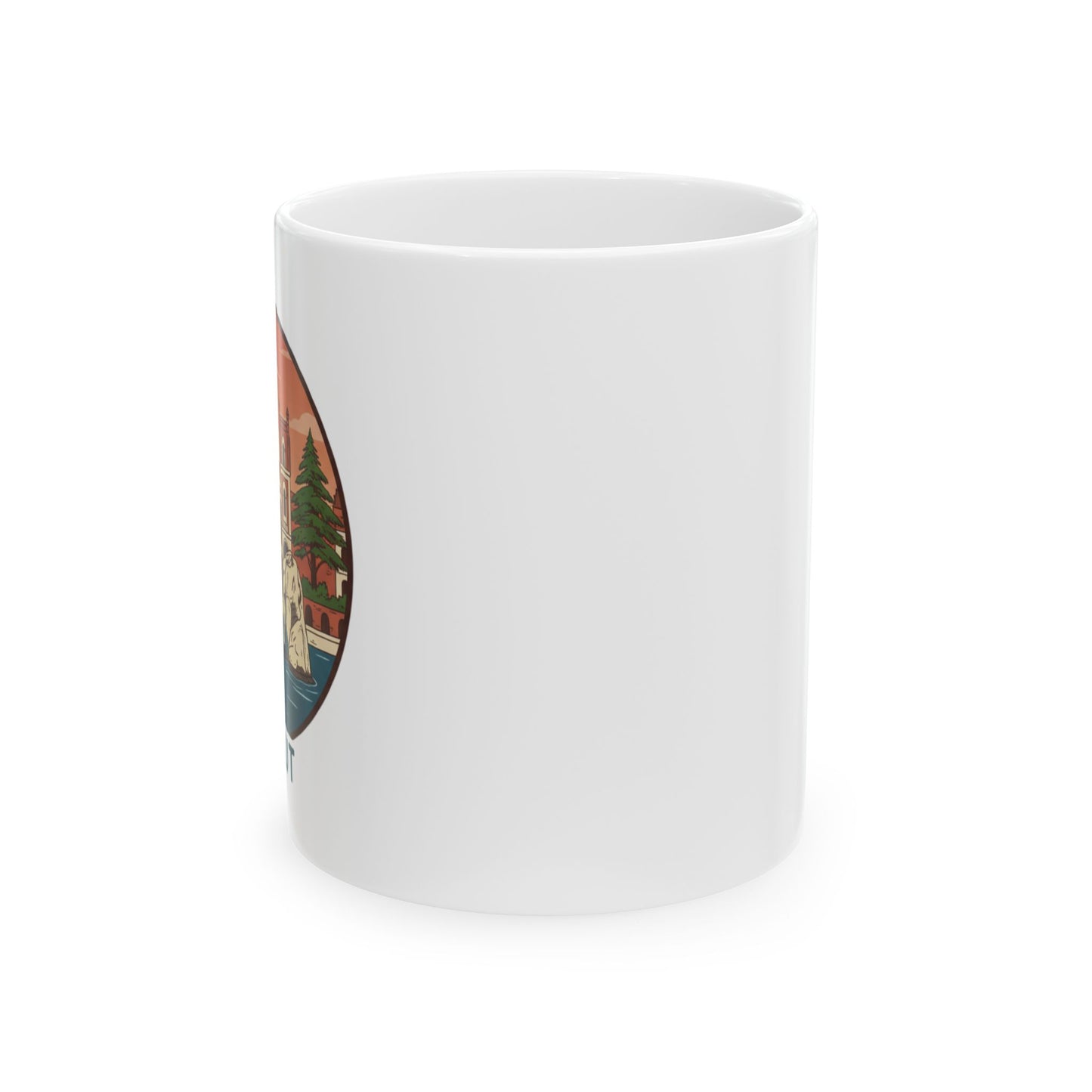 Beirut Scenic Mug — Vintage City Landmark Ceramic Coffee Cup (11oz & 15oz)