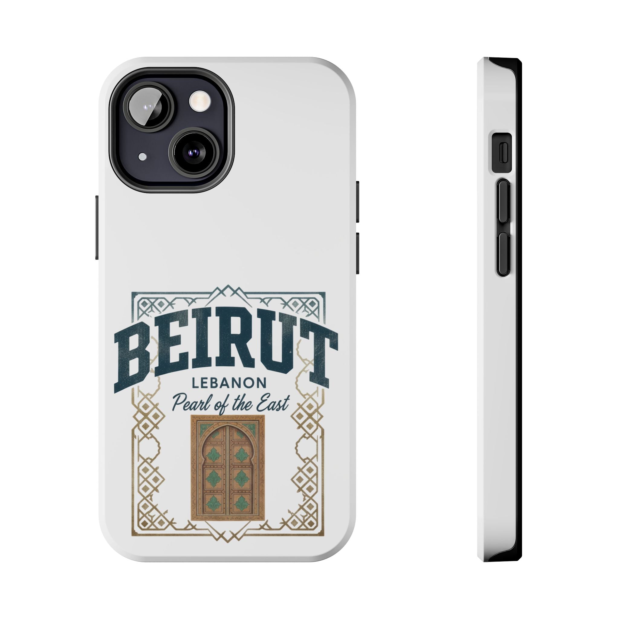 Beirut Lebanon Tough Phone Case — 'Pearl of the East' Vintage Door Design