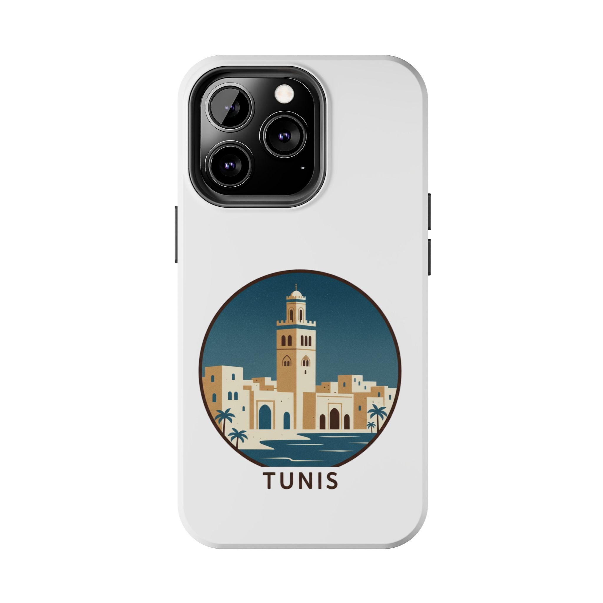 Tunis Cityscape Phone Case — Tough Protective iPhone Case