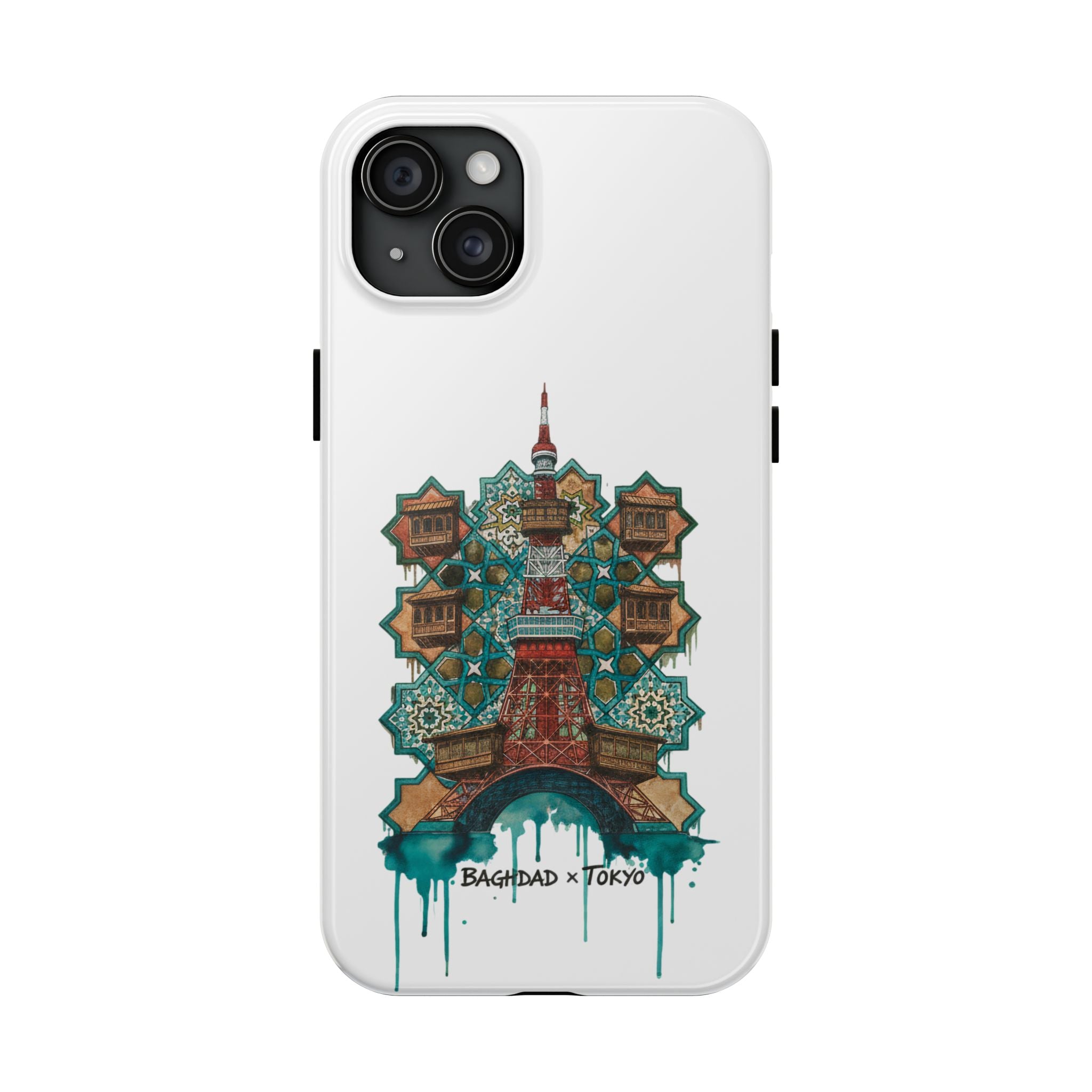 Tough Phone Case — Baghdad x Tokyo Fusion Artwork
