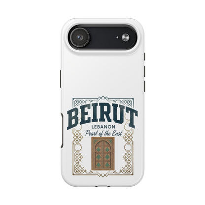 Beirut Lebanon Tough Phone Case — 'Pearl of the East' Vintage Door Design