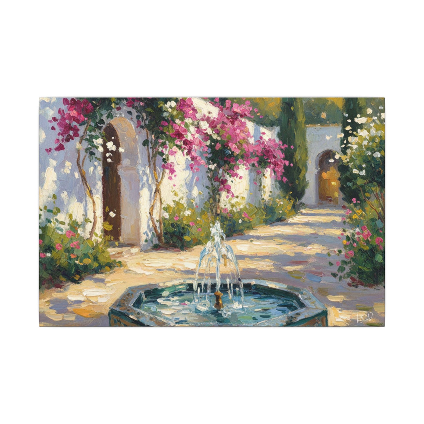 Matte Canvas, Stretched, 0.75" (Multi-Size)