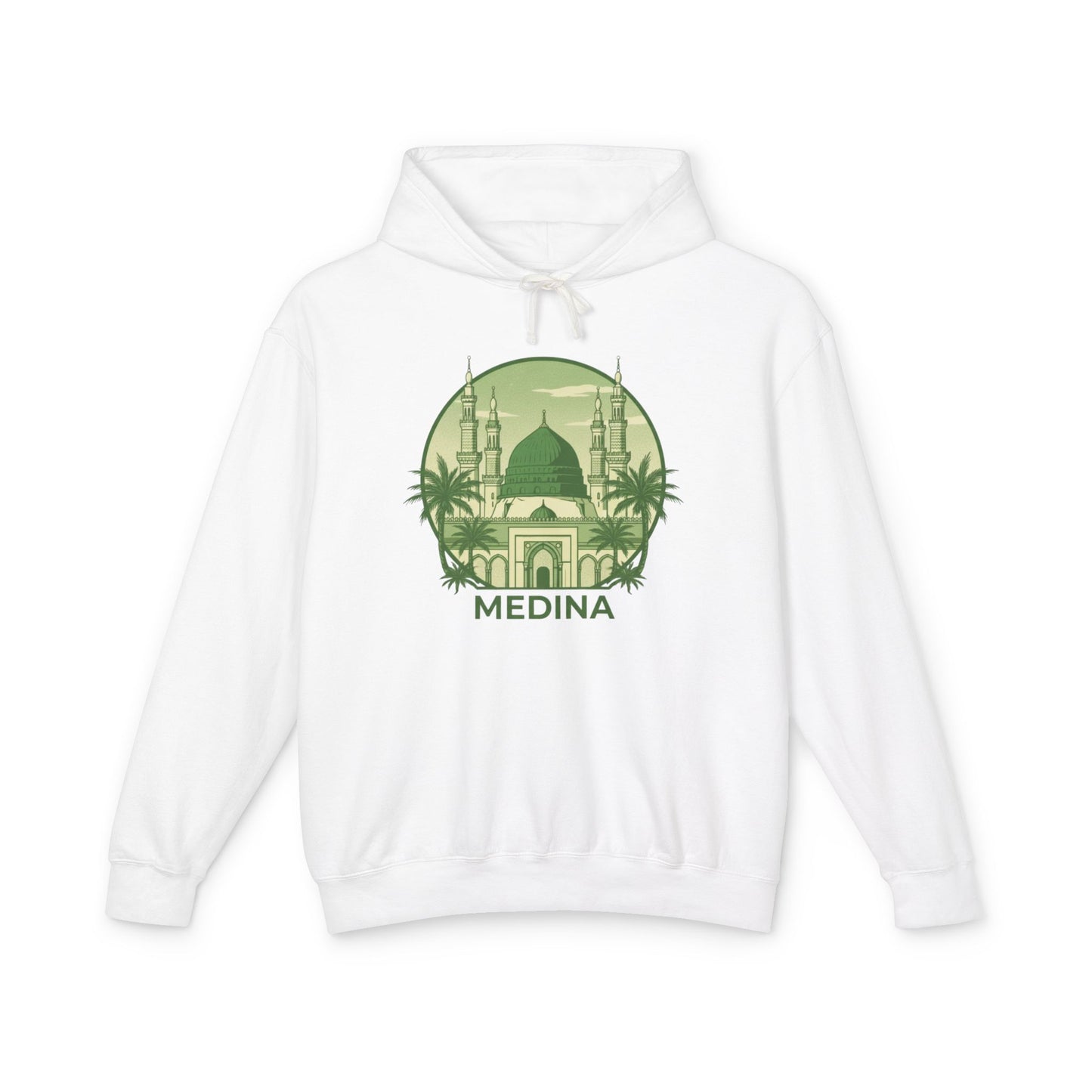 Medina Mosque Hoodie — Islamic Travel Sweatshirt