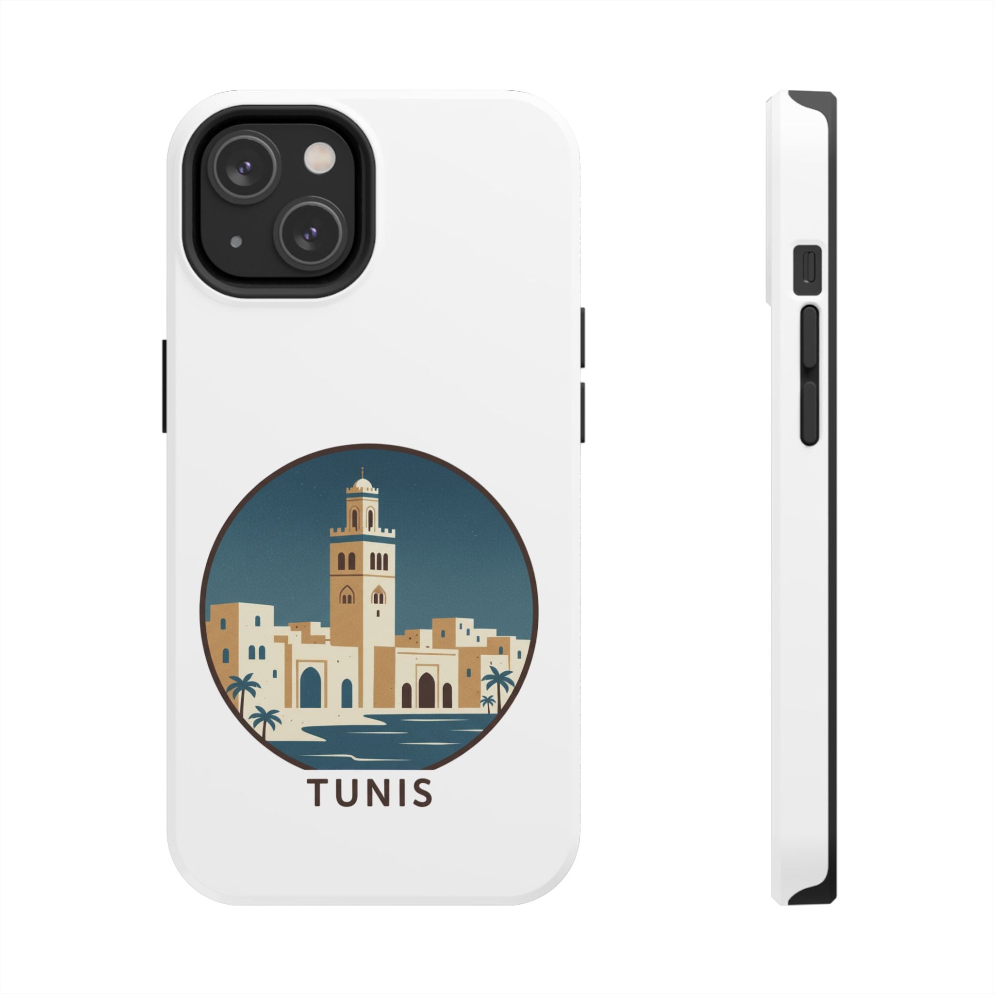 Tunis Cityscape Phone Case — Tough Protective iPhone Case