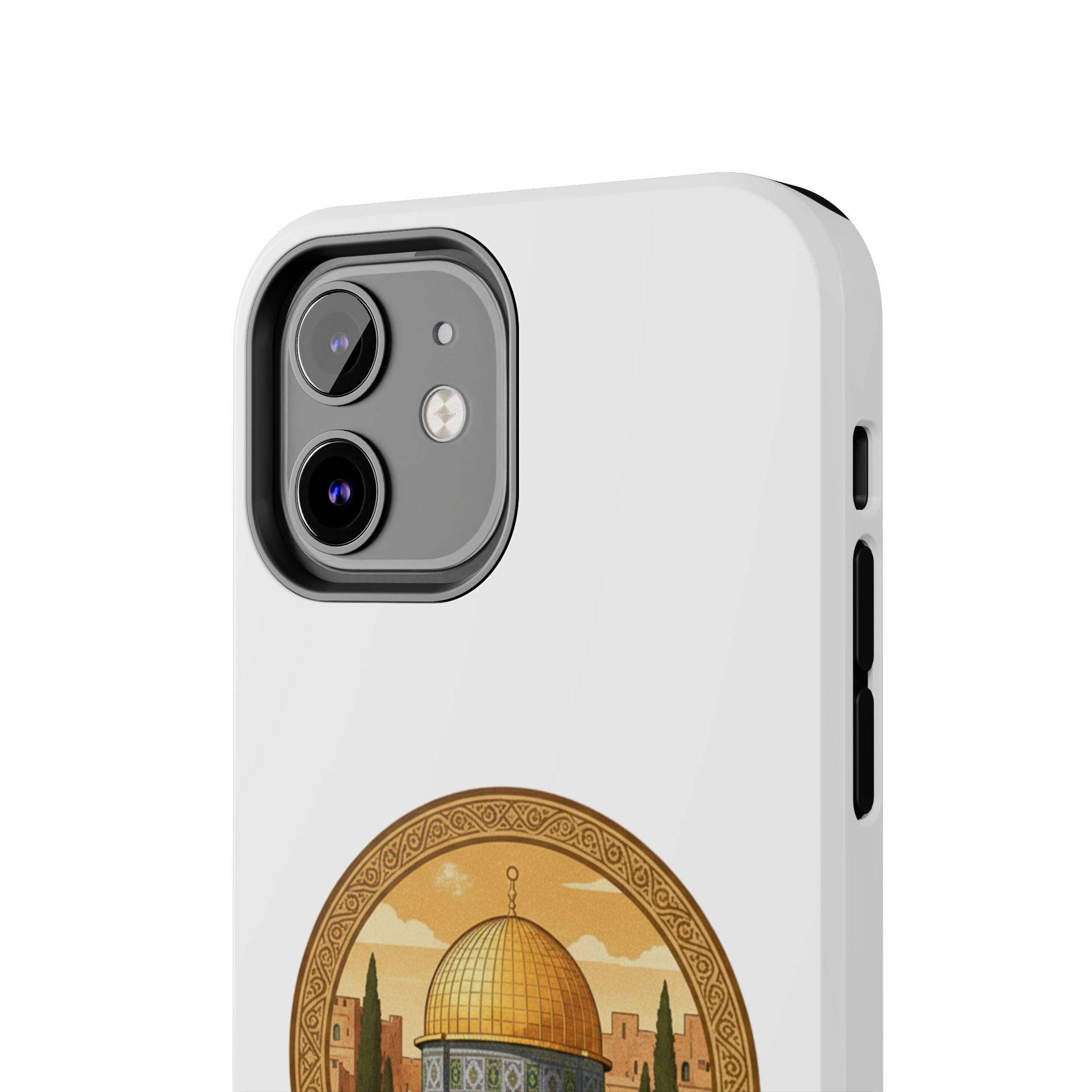 Jerusalem Dome Tough Phone Case — Golden Dome of the Rock Illustration