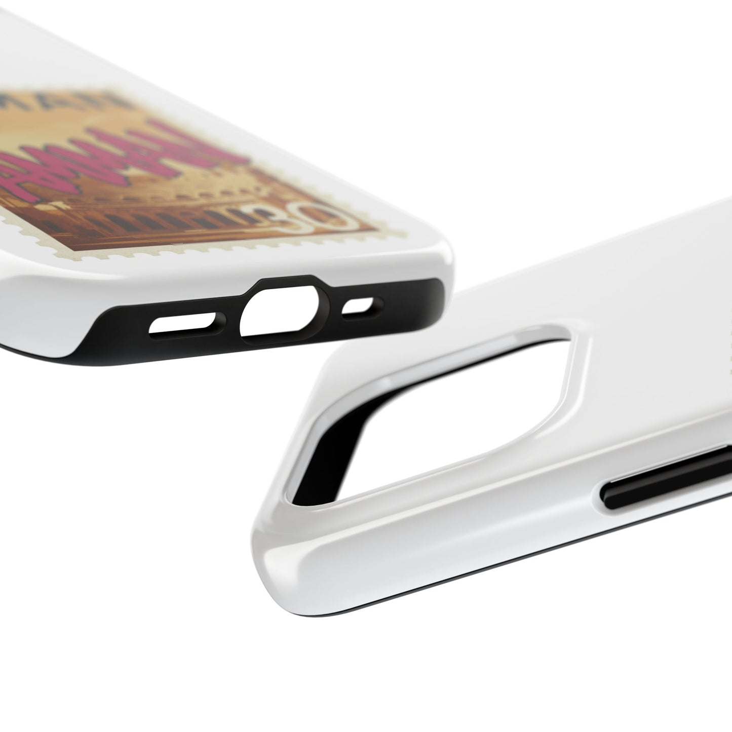 Amman Stamp Tough Phone Case — Jordan Travel Vintage Postage Design