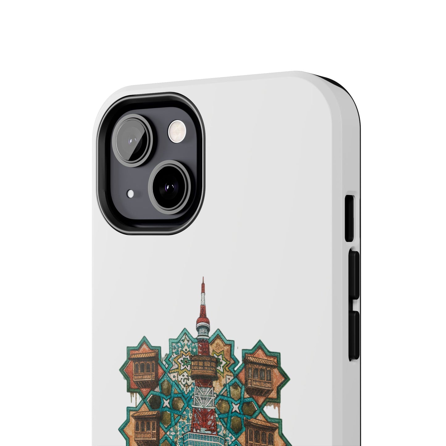 Coque de téléphone résistante — Illustration fusion Bagdad x Tokyo