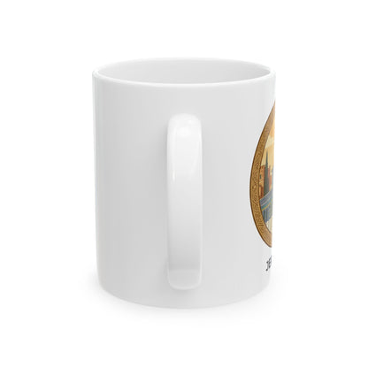 Jerusalem Dome of the Rock Ceramic Mug — Souvenir Coffee Cup (11oz/15oz)
