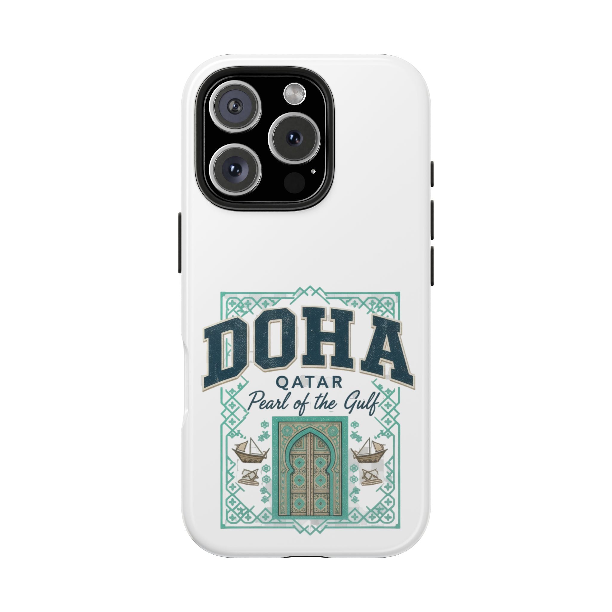 Doha Phone Case — Qatar 'Pearl of the Gulf' Protective Tough Case