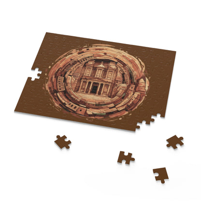 Puzzle — Petra Circular Vintage Architecture Jigsaw (120/252/500 pcs)