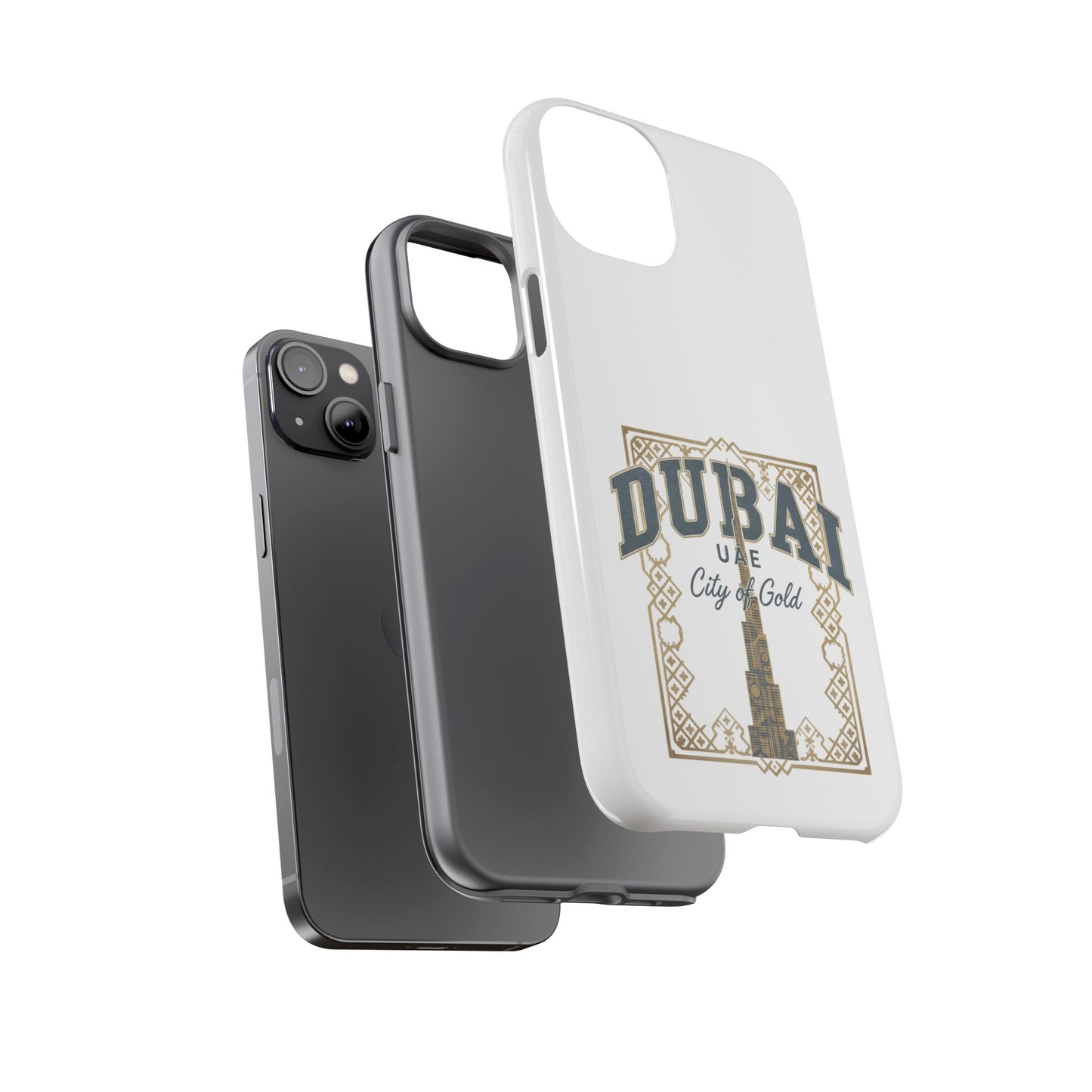 Dubai City of Gold Tough Phone Case — Protective Travel Phone Cover