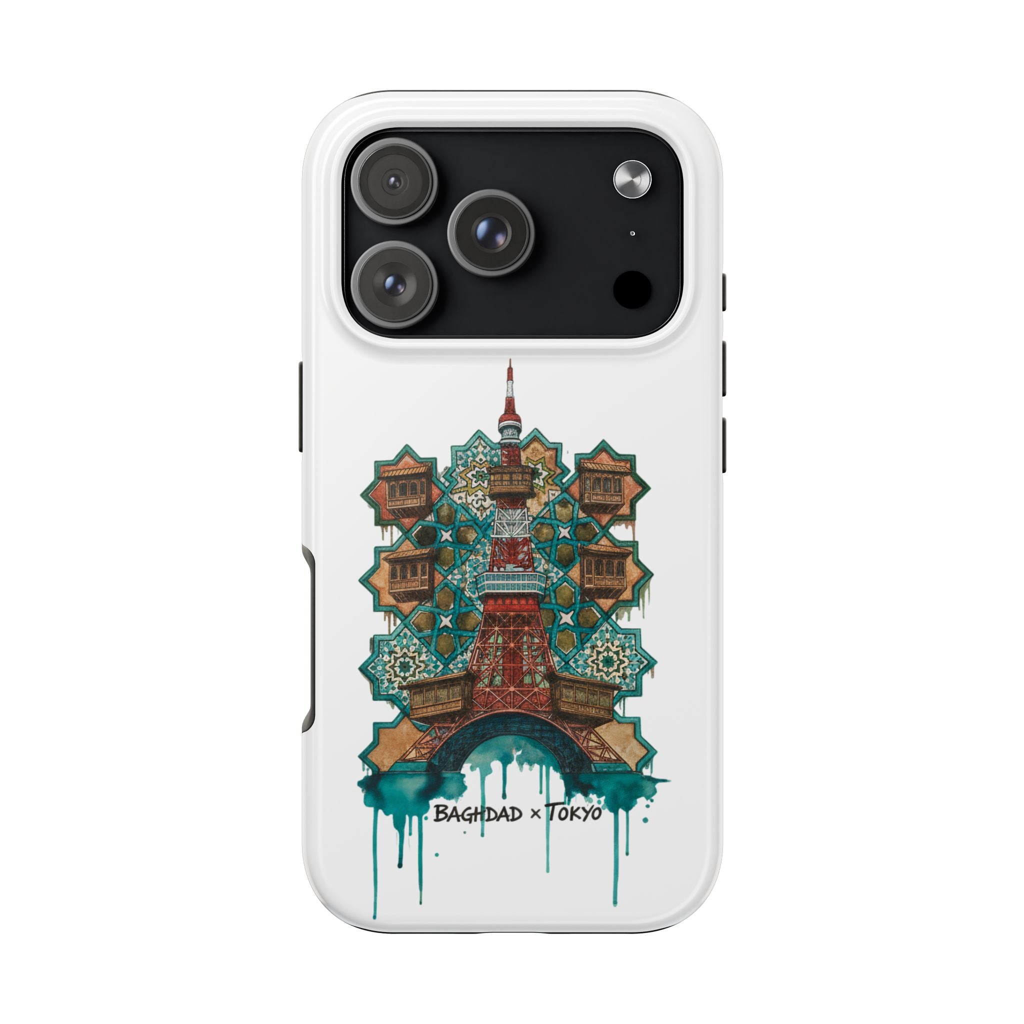 Tough Phone Case — Baghdad x Tokyo Fusion Artwork