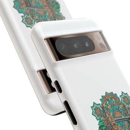 Beirut x London Ornate Phone Case — Turquoise Mosaic Gateway Design